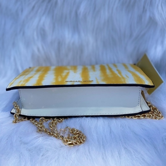 Michael Kors Grace Envelope Clutch Crossbody Butte - Picture 4 of 6